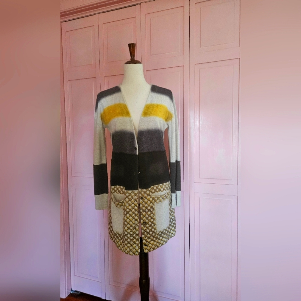 Peter Pilotto Long Cardigan Sweater